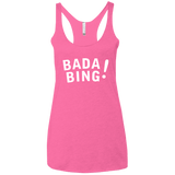 T-Shirts Vintage Pink / X-Small Bada bing Women's Triblend Racerback Tank