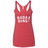 T-Shirts Vintage Red / X-Small Bada bing Women's Triblend Racerback Tank