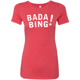 T-Shirts Vintage Red / Small Bada bing Women's Triblend T-Shirt