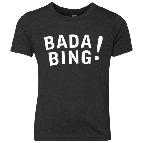 T-Shirts Vintage Black / YXS Bada bing Youth Triblend T-Shirt