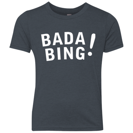 T-Shirts Vintage Navy / YXS Bada bing Youth Triblend T-Shirt
