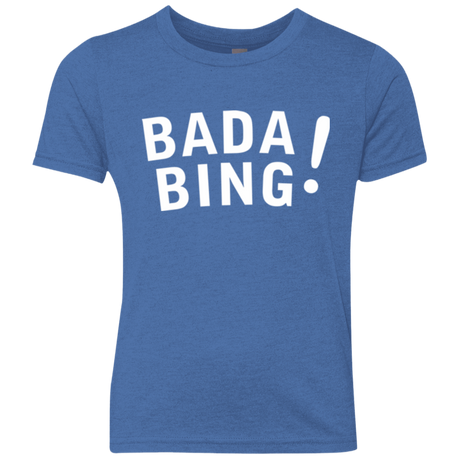 T-Shirts Vintage Royal / YXS Bada bing Youth Triblend T-Shirt