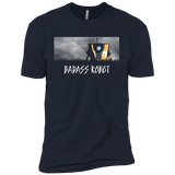 T-Shirts Midnight Navy / YXS BADASS ROBOT Boys Premium T-Shirt
