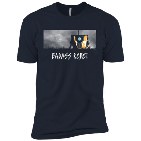 T-Shirts Midnight Navy / YXS BADASS ROBOT Boys Premium T-Shirt