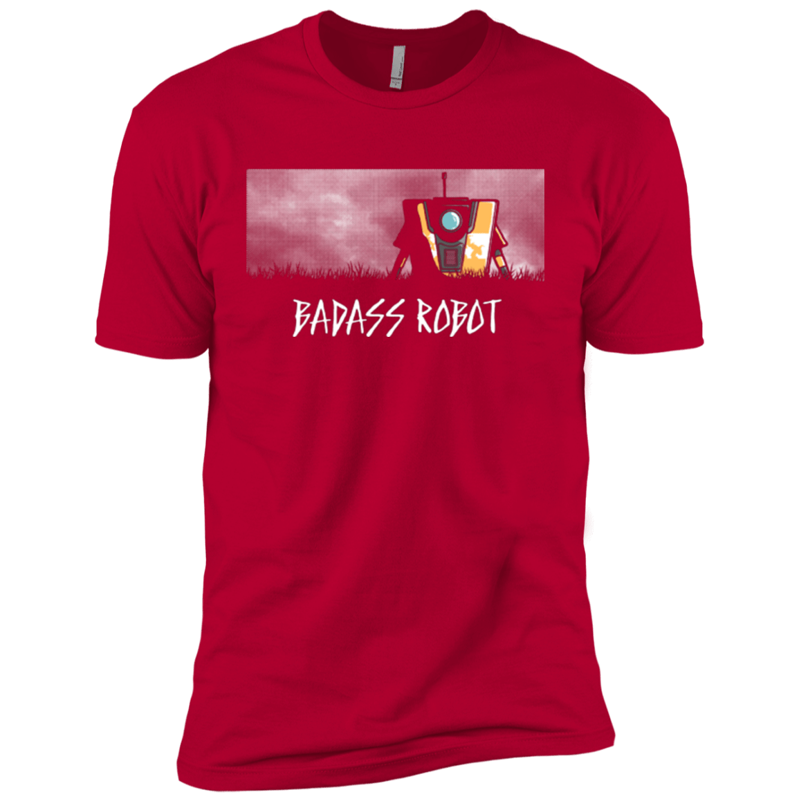 T-Shirts Red / YXS BADASS ROBOT Boys Premium T-Shirt