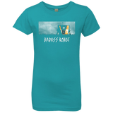 T-Shirts Tahiti Blue / YXS BADASS ROBOT Girls Premium T-Shirt