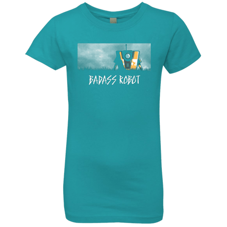 T-Shirts Tahiti Blue / YXS BADASS ROBOT Girls Premium T-Shirt