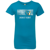 T-Shirts Turquoise / YXS BADASS ROBOT Girls Premium T-Shirt