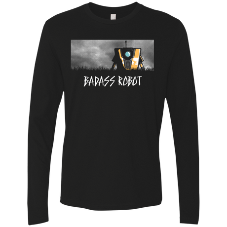 T-Shirts Black / Small BADASS ROBOT Men's Premium Long Sleeve