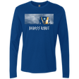 T-Shirts Royal / Small BADASS ROBOT Men's Premium Long Sleeve