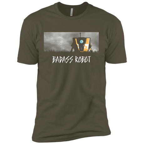 T-Shirts Military Green / X-Small BADASS ROBOT Men's Premium T-Shirt
