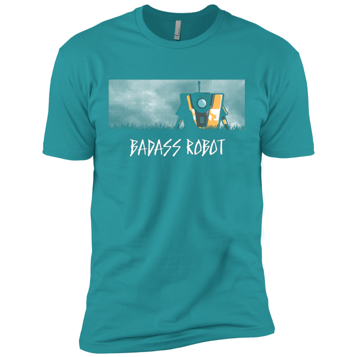 T-Shirts Tahiti Blue / X-Small BADASS ROBOT Men's Premium T-Shirt
