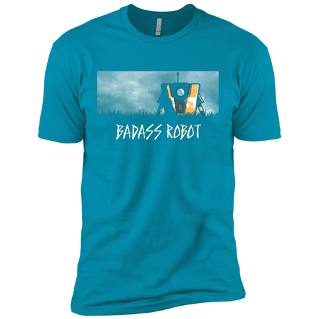 T-Shirts Turquoise / X-Small BADASS ROBOT Men's Premium T-Shirt