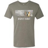T-Shirts Venetian Grey / Small BADASS ROBOT Men's Triblend T-Shirt