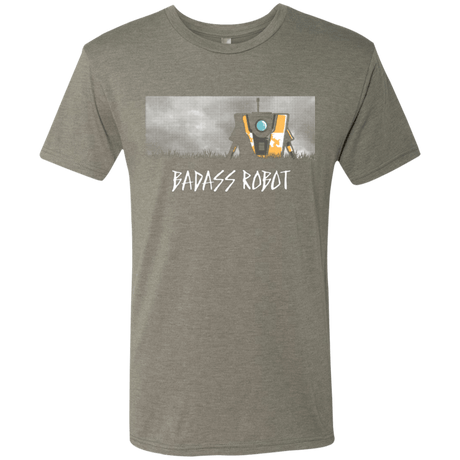 T-Shirts Venetian Grey / Small BADASS ROBOT Men's Triblend T-Shirt