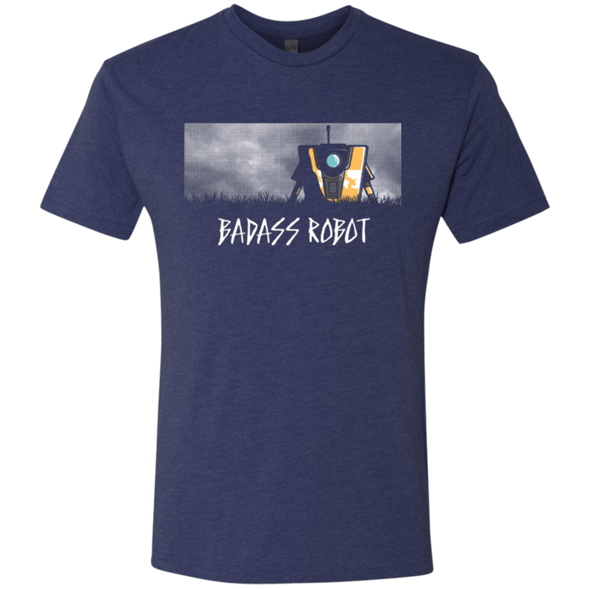 T-Shirts Vintage Navy / Small BADASS ROBOT Men's Triblend T-Shirt