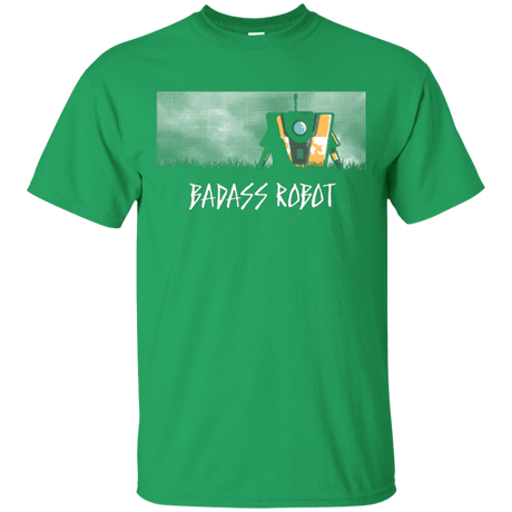 T-Shirts Irish Green / Small BADASS ROBOT T-Shirt