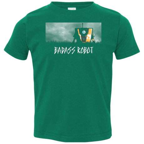 T-Shirts Kelly / 2T BADASS ROBOT Toddler Premium T-Shirt