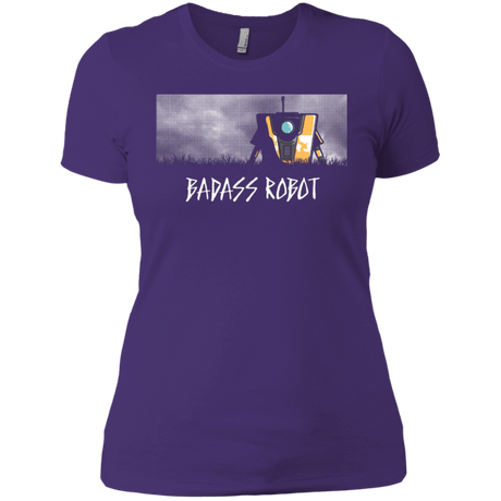 T-Shirts Purple / X-Small BADASS ROBOT Women's Premium T-Shirt