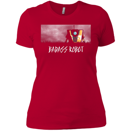 T-Shirts Red / X-Small BADASS ROBOT Women's Premium T-Shirt