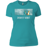 T-Shirts Tahiti Blue / X-Small BADASS ROBOT Women's Premium T-Shirt