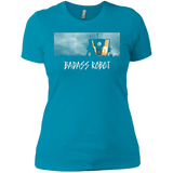 T-Shirts Turquoise / X-Small BADASS ROBOT Women's Premium T-Shirt