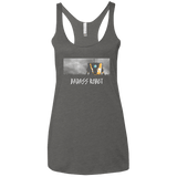 T-Shirts Premium Heather / X-Small BADASS ROBOT Women's Triblend Racerback Tank