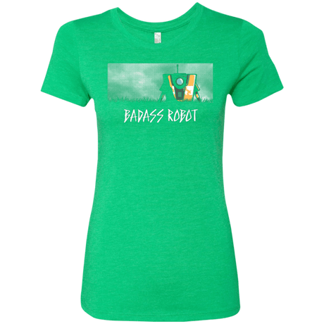 T-Shirts Envy / Small BADASS ROBOT Women's Triblend T-Shirt