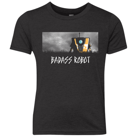 T-Shirts Vintage Black / YXS BADASS ROBOT Youth Triblend T-Shirt