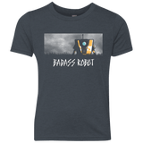T-Shirts Vintage Navy / YXS BADASS ROBOT Youth Triblend T-Shirt