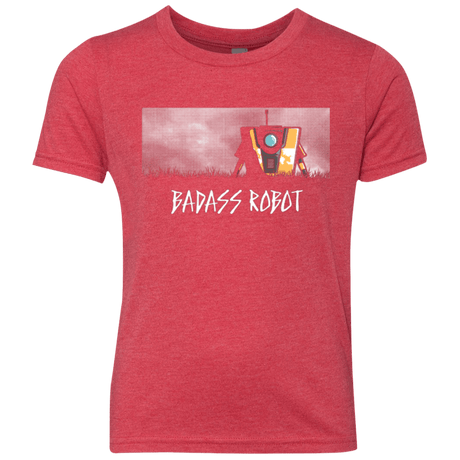 T-Shirts Vintage Red / YXS BADASS ROBOT Youth Triblend T-Shirt