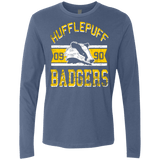 T-Shirts Indigo / Small Badgers Men's Premium Long Sleeve
