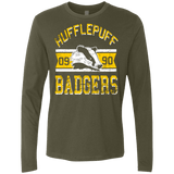 T-Shirts Military Green / Small Badgers Men's Premium Long Sleeve