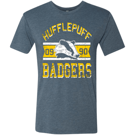 T-Shirts Indigo / Small Badgers Men's Triblend T-Shirt