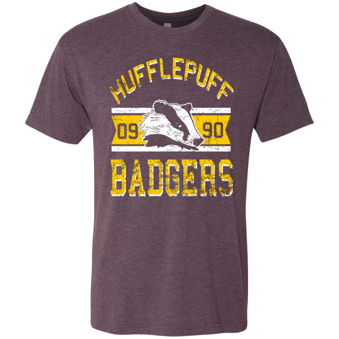 T-Shirts Vintage Purple / Small Badgers Men's Triblend T-Shirt