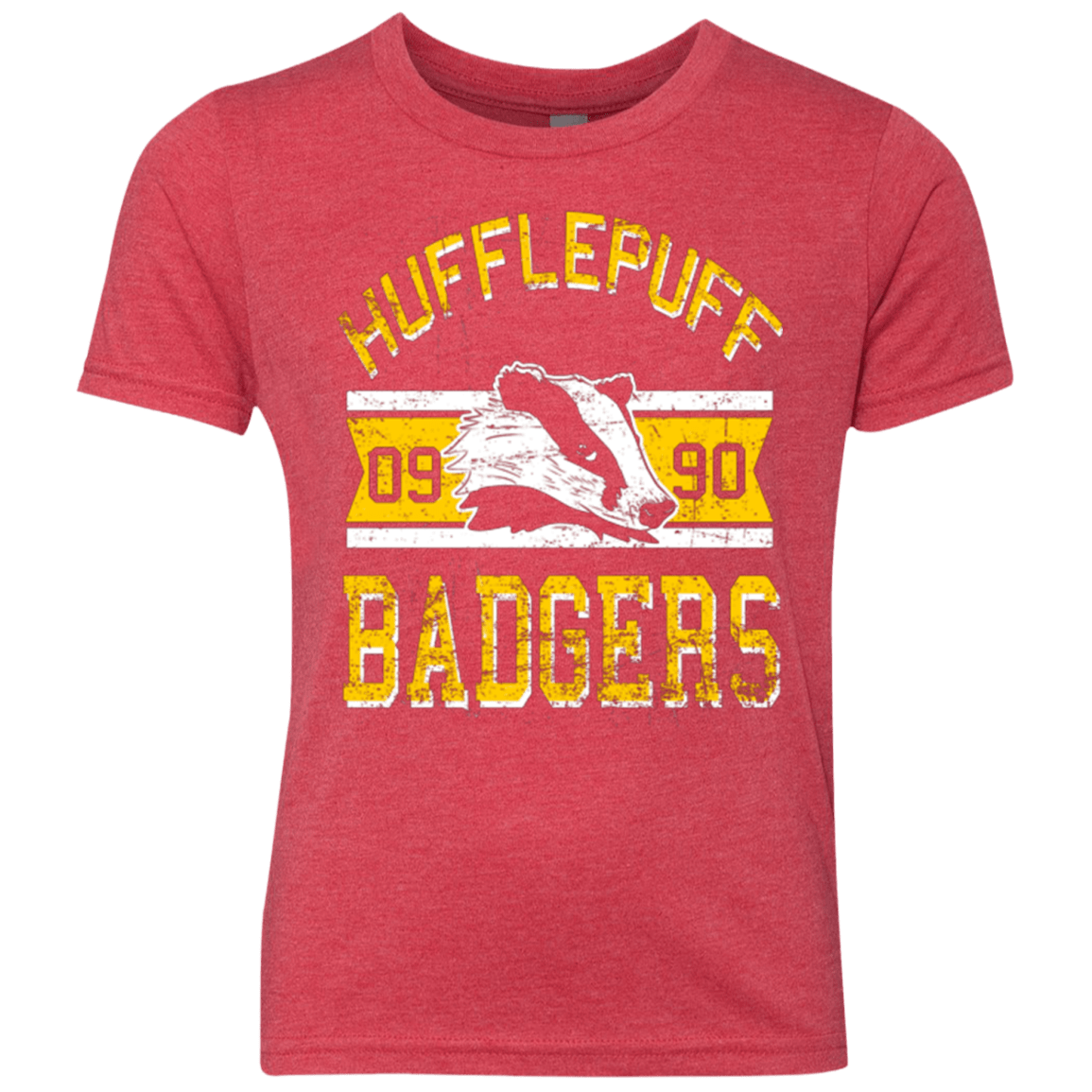 T-Shirts Vintage Red / YXS Badgers Youth Triblend T-Shirt