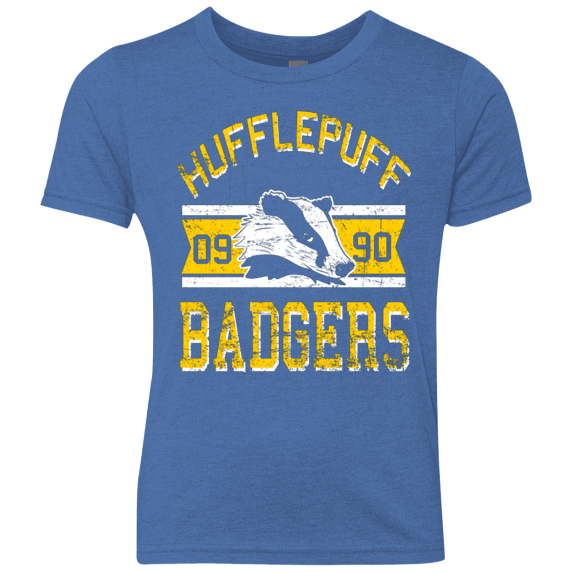 T-Shirts Vintage Royal / YXS Badgers Youth Triblend T-Shirt