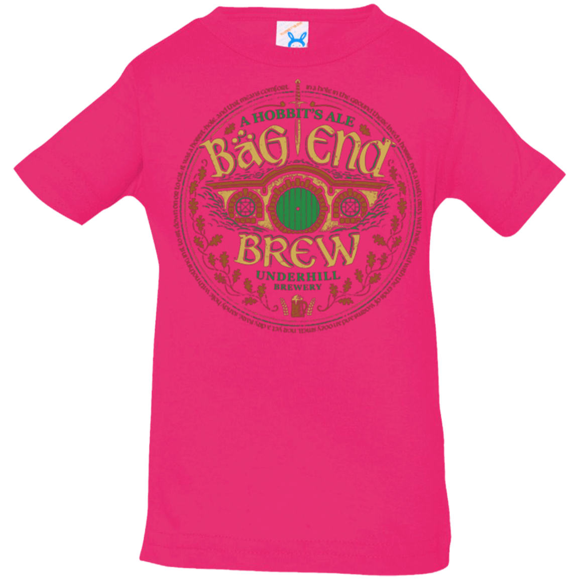 T-Shirts Hot Pink / 6 Months Bag End Brew Infant Premium T-Shirt