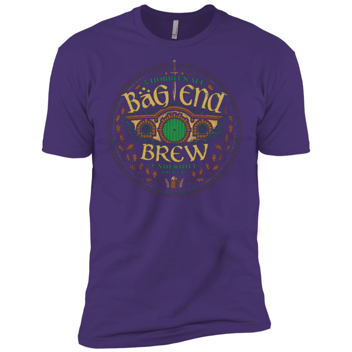 T-Shirts Purple / X-Small Bag End Brew Men's Premium T-Shirt