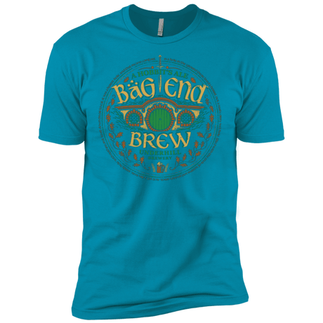 T-Shirts Turquoise / X-Small Bag End Brew Men's Premium T-Shirt