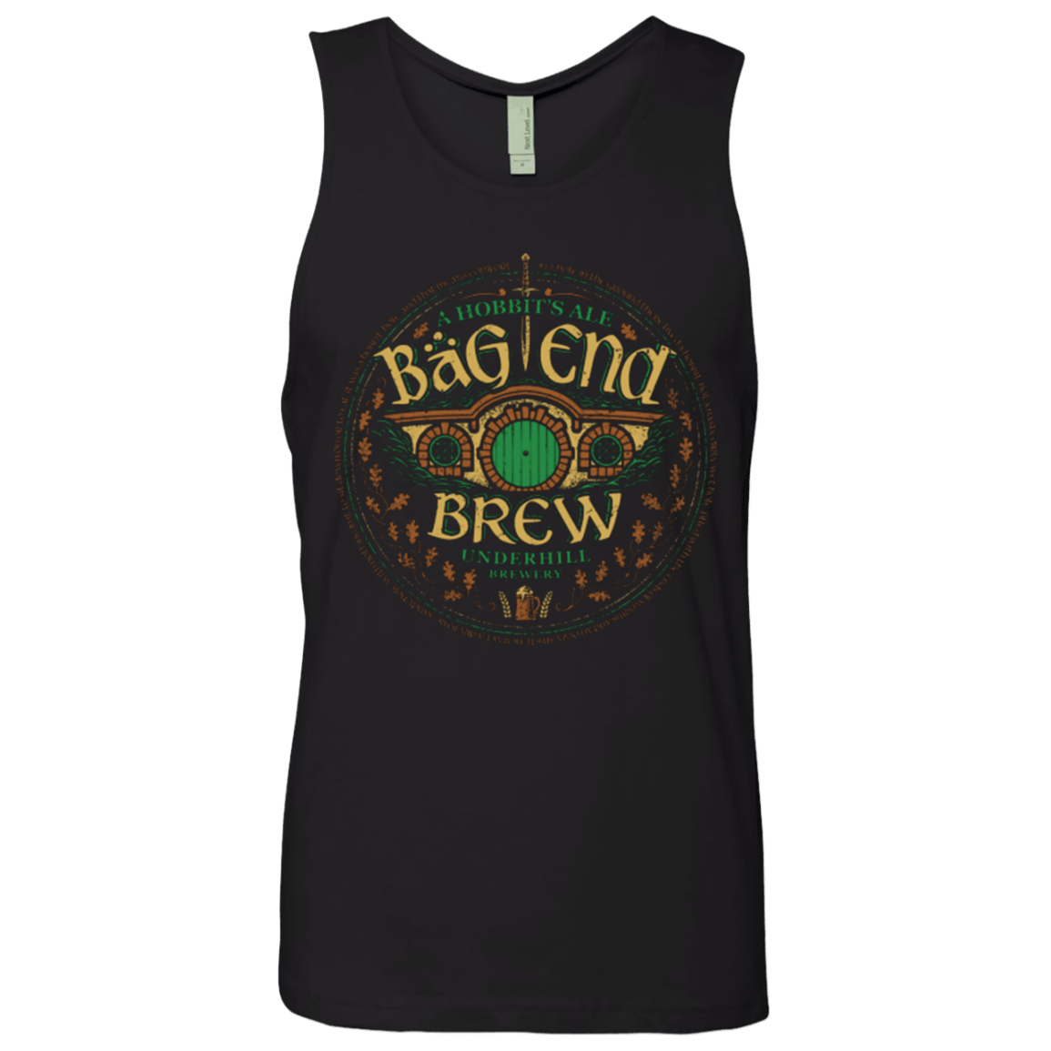 T-Shirts Black / Small Bag End Brew Men's Premium Tank Top