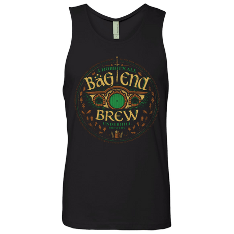 T-Shirts Black / Small Bag End Brew Men's Premium Tank Top