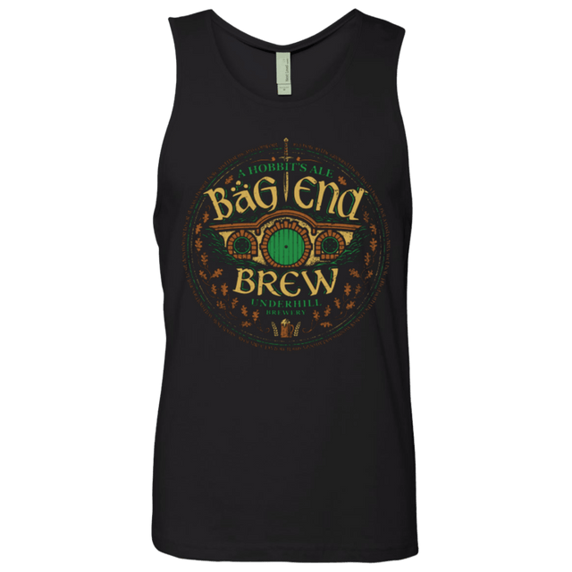 T-Shirts Black / Small Bag End Brew Men's Premium Tank Top
