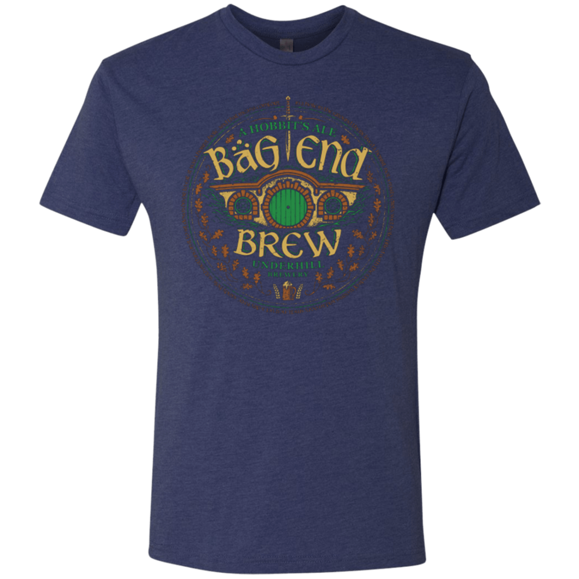 T-Shirts Vintage Navy / Small Bag End Brew Men's Triblend T-Shirt