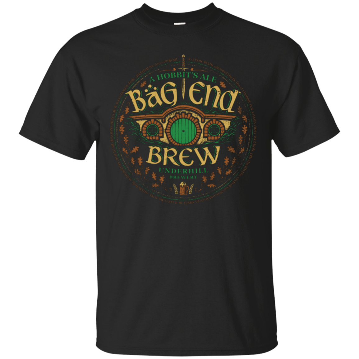 T-Shirts Black / Small Bag End Brew T-Shirt
