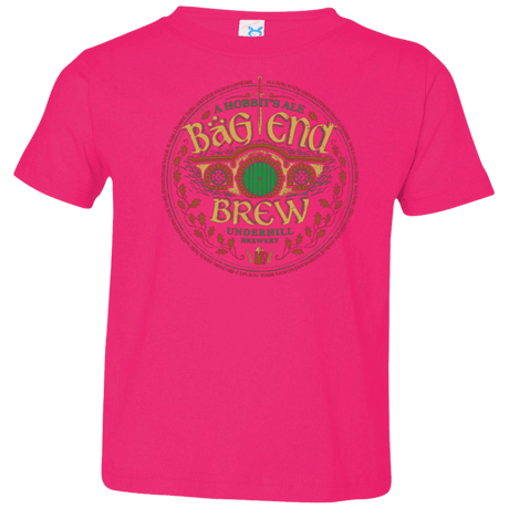 T-Shirts Hot Pink / 2T Bag End Brew Toddler Premium T-Shirt