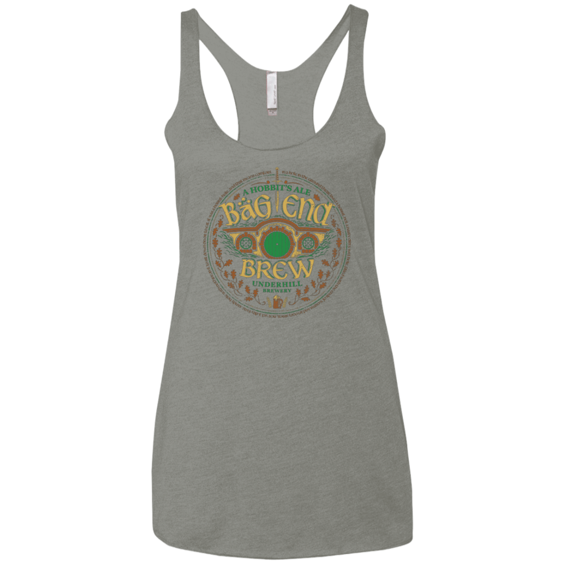 Bag End Brew Women's Triblend Racerback Tank