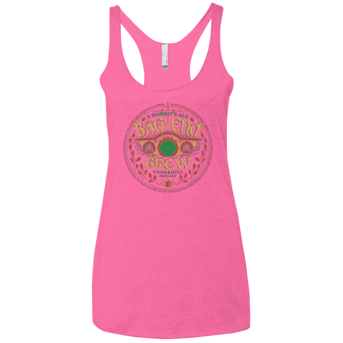 T-Shirts Vintage Pink / X-Small Bag End Brew Women's Triblend Racerback Tank