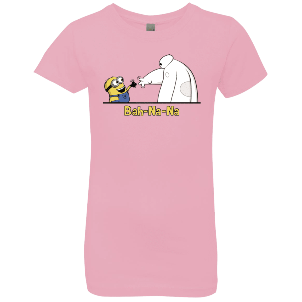 T-Shirts Light Pink / YXS Bah-Na-Na Girls Premium T-Shirt