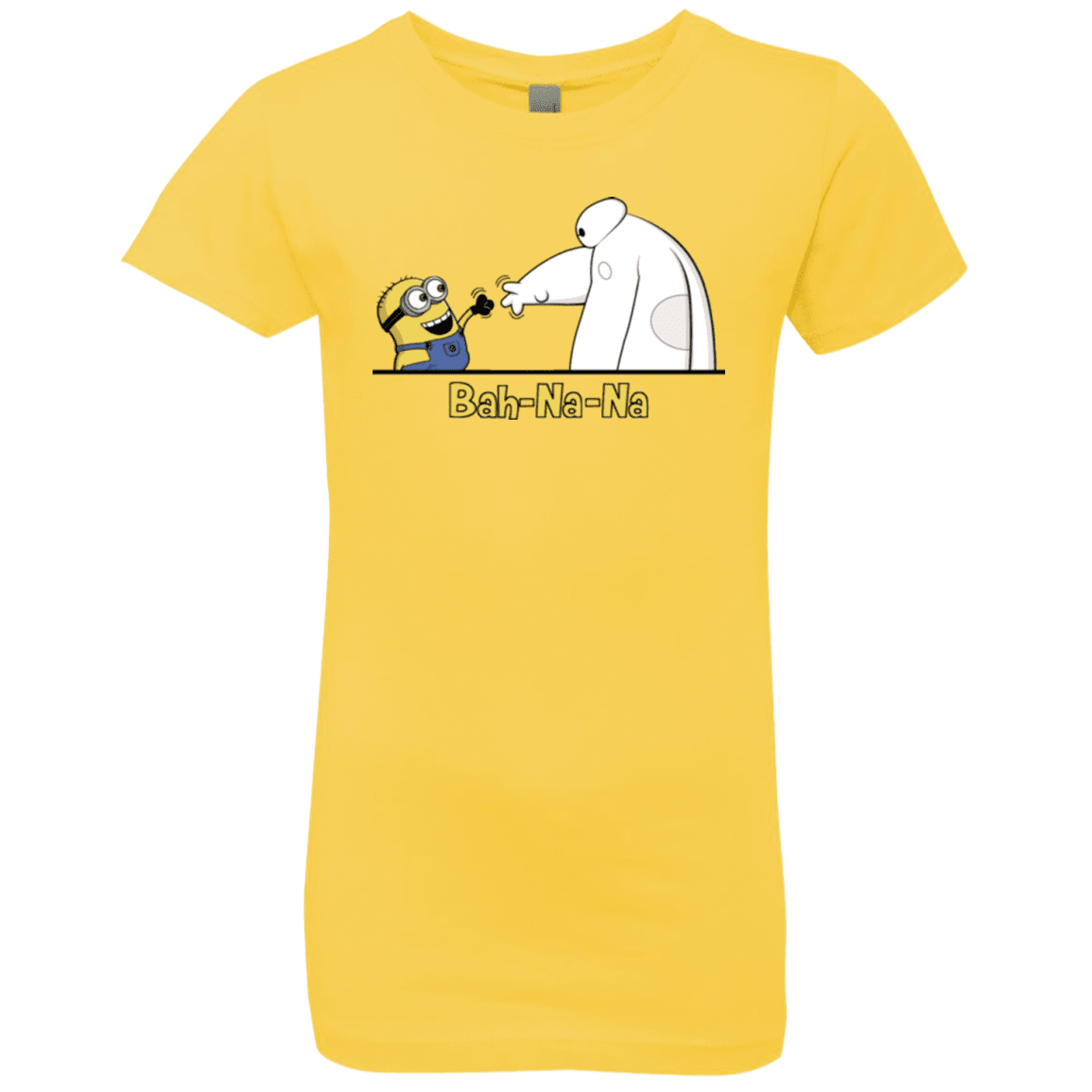 T-Shirts Vibrant Yellow / YXS Bah-Na-Na Girls Premium T-Shirt